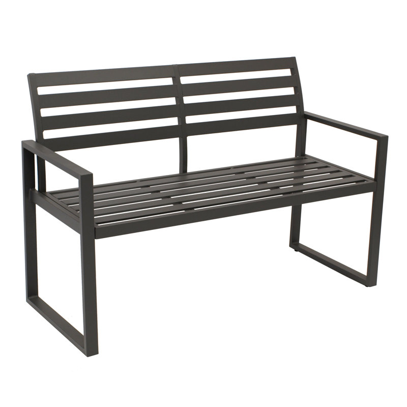 Garten Living Parkbank Mulhouse aus Aluminium | Wayfair.de